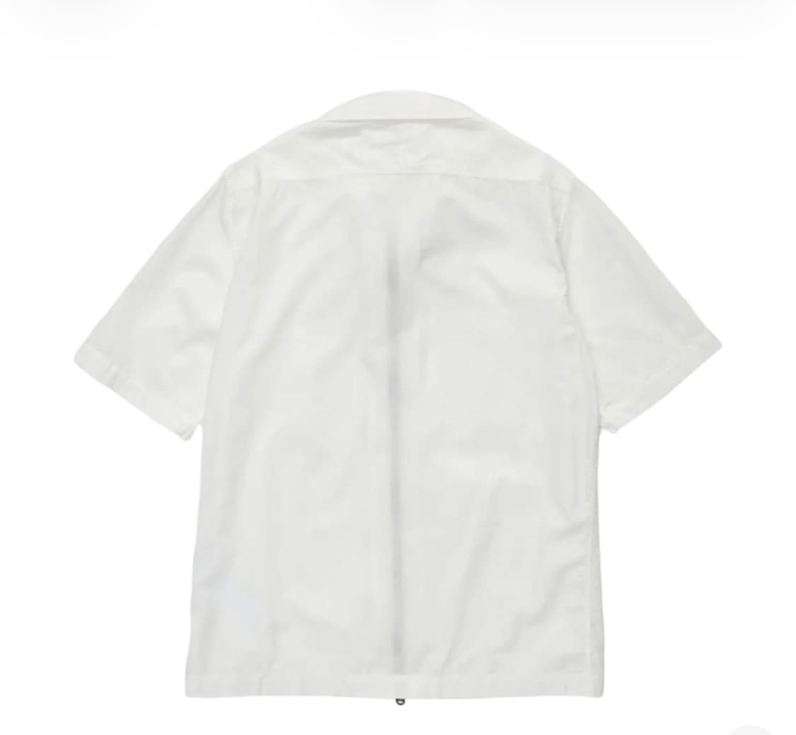 (새제품)C.P. 컴퍼니 코튼 립스탑 지퍼 셔츠 거즈 화이트 - 23SS 상품이미지2