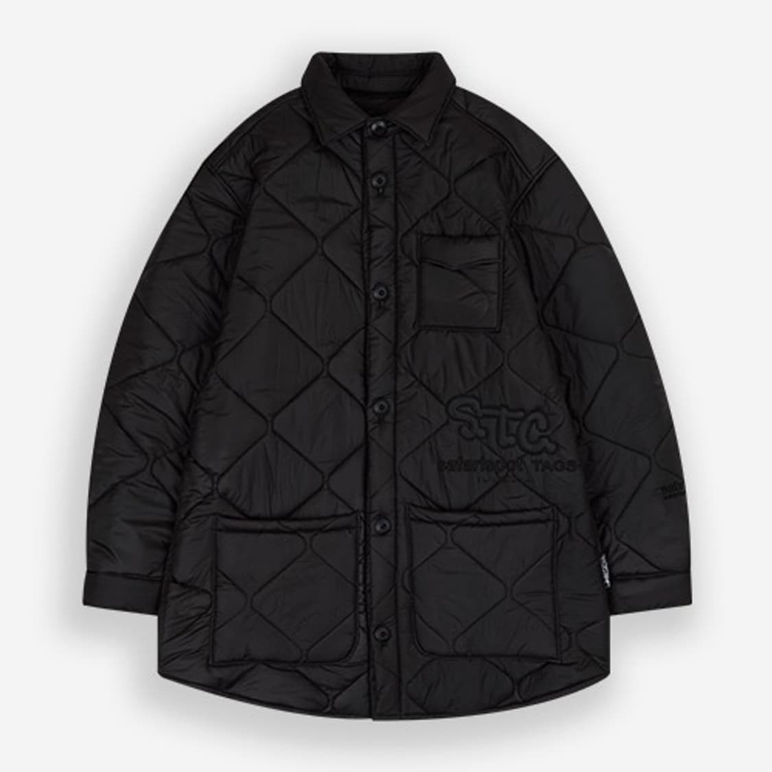 사파리스팟 퀼팅자켓 블랙 상품이미지1