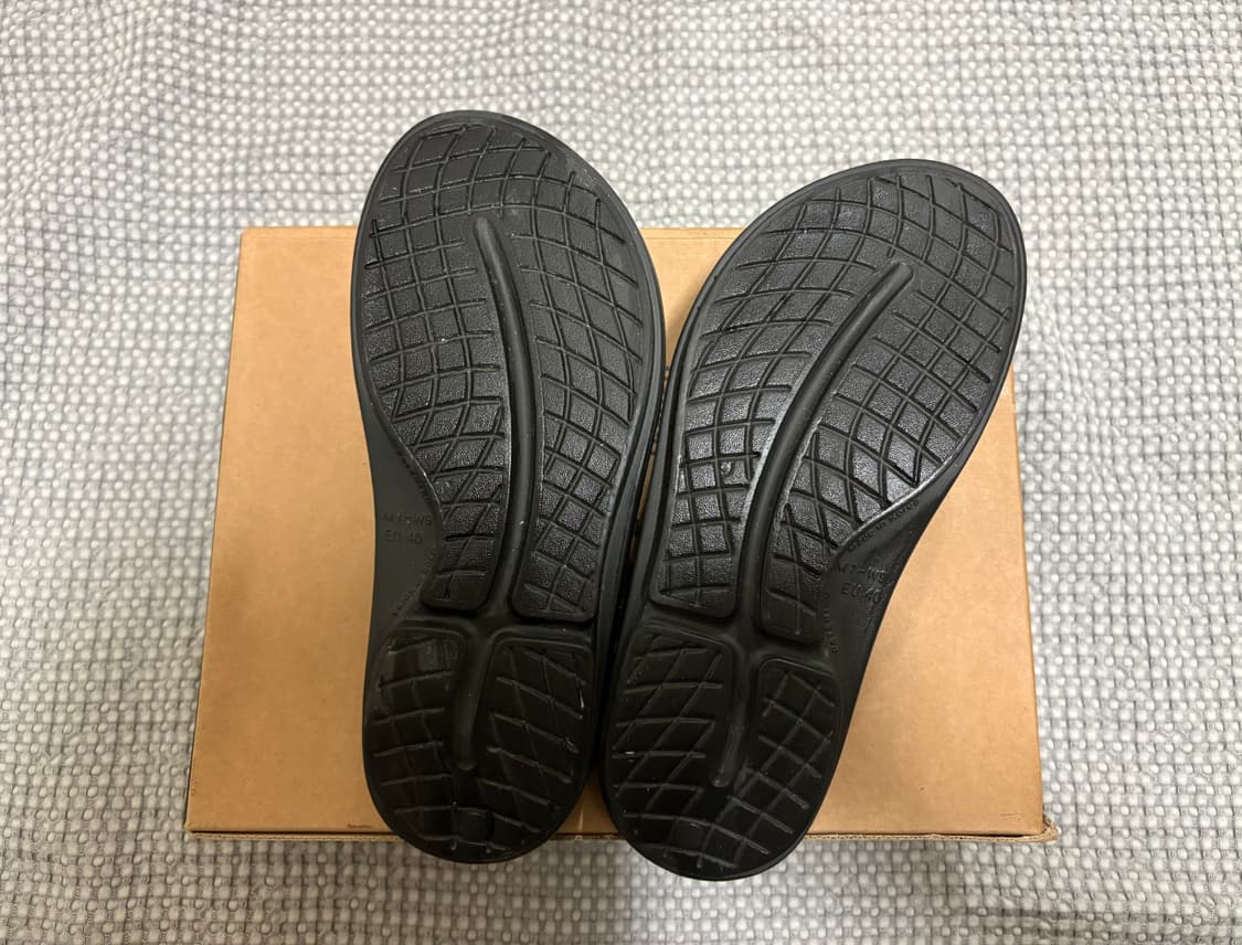 우포스 쪼리 블랙 250 상품이미지3