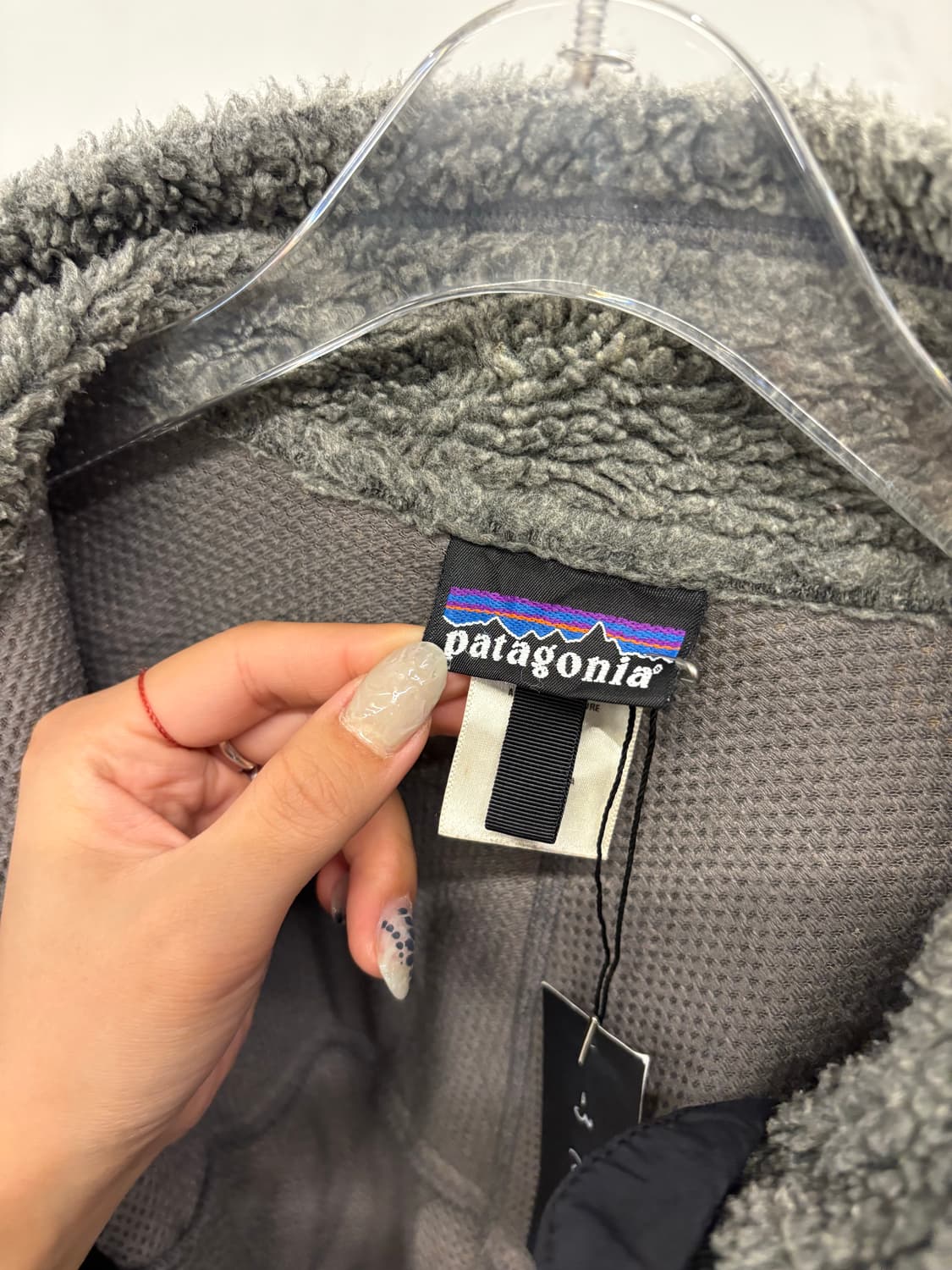 Patagonia fleece zip up gray 상품이미지8