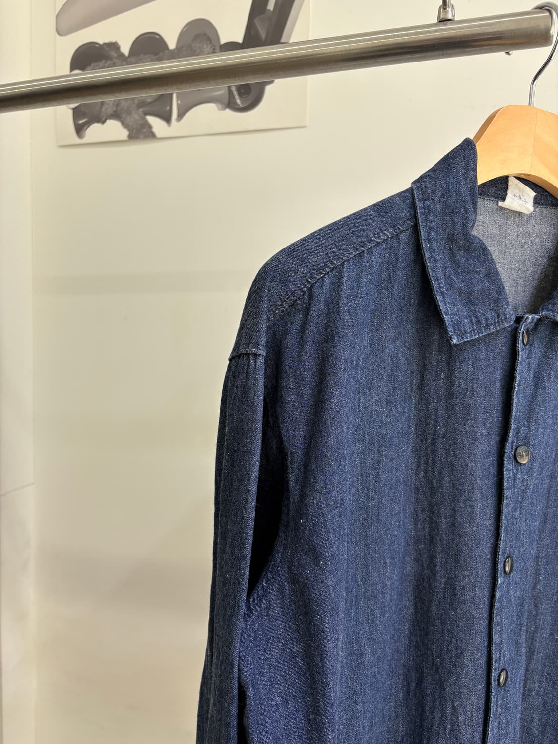 GYM MASTER 데님셔츠 상품이미지3