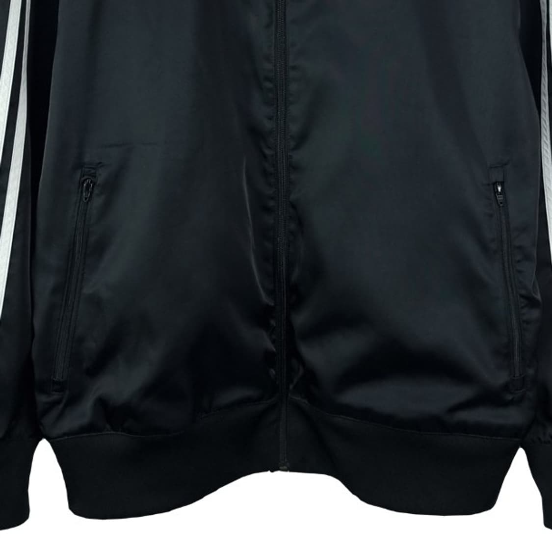 [아디다스] 사틴 파이어버드 져지 트랙탑 집업 자켓 블랙 M18901 상품이미지5