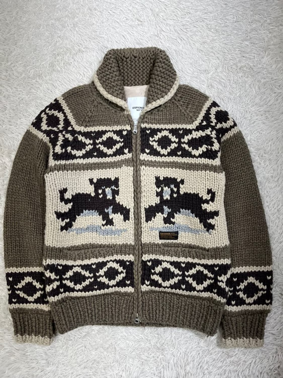 에스피오나지 코위찬 집업 가디건/#2856 상품이미지1