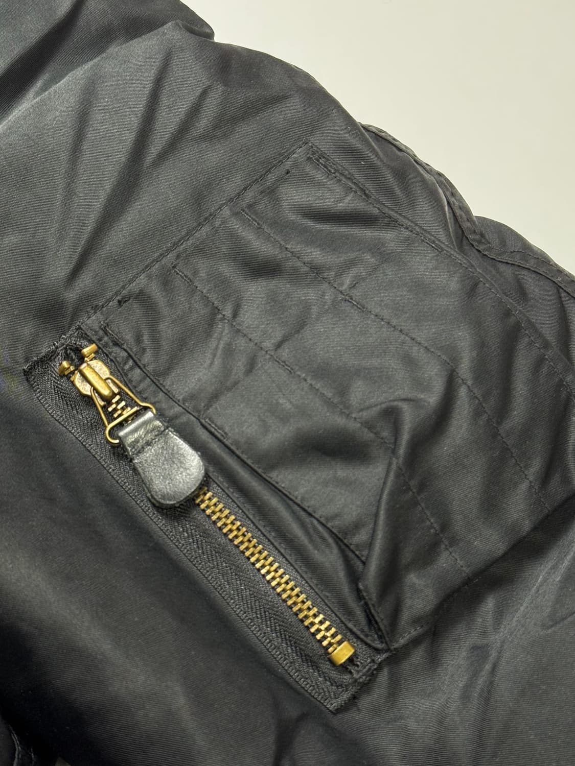 00‘s 폴로 N3B N-3B 헤비다운 파카 패딩 블랙 M 상품이미지5