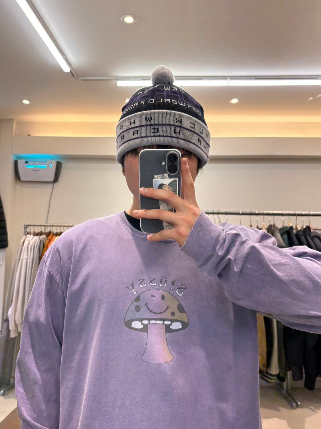 스투시 버섯 그래픽 롱슬리브 상품이미지8