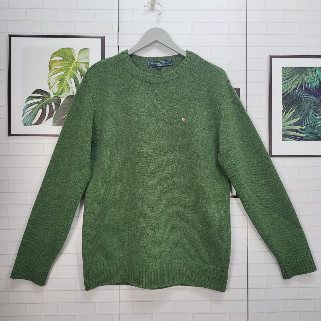 써스데이아일랜드 모80% 긴팔 니트 스웨터 95사이즈 상품이미지1