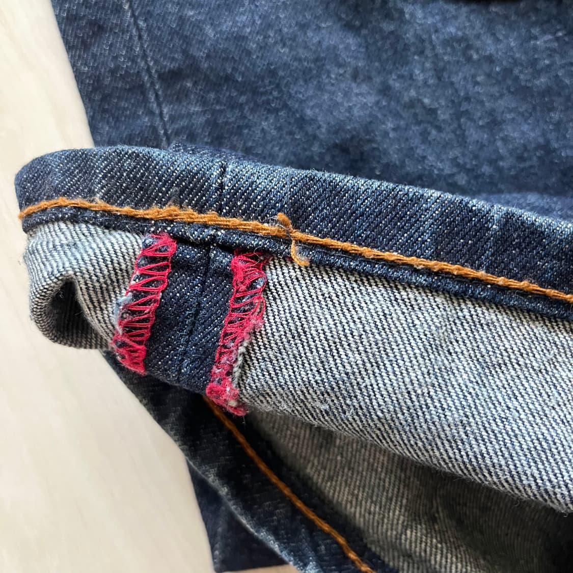 Evisu . 에비수 재팬 페이즐리 다이콕 데님팬츠 상품이미지3