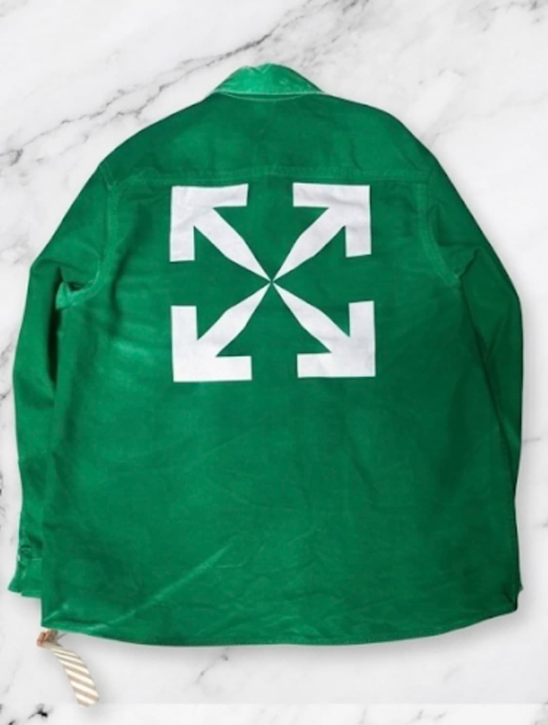 오프 화이트 데님자켓 판매합니다 상품이미지2