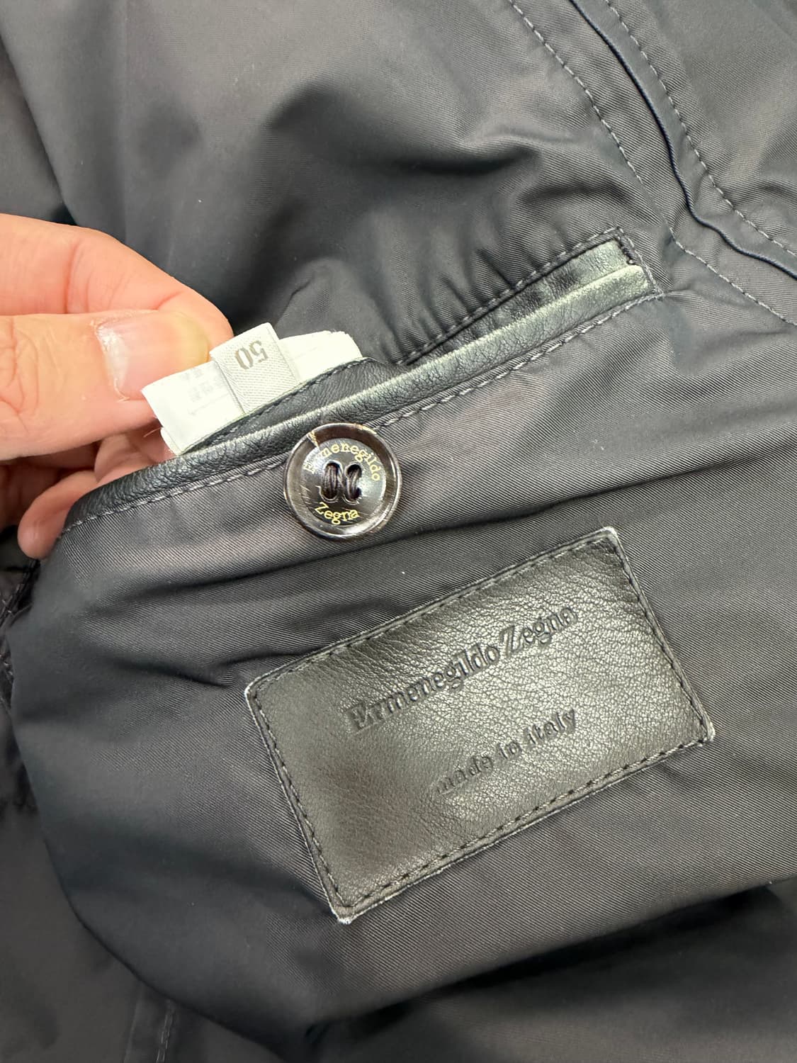 정품) 에르메네질도 제냐 남성 이중자켓 50(105) 상품이미지7