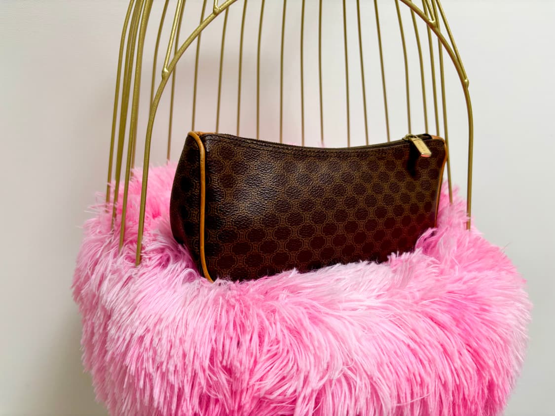 정품.셀린느 파우치 백. 상품이미지4