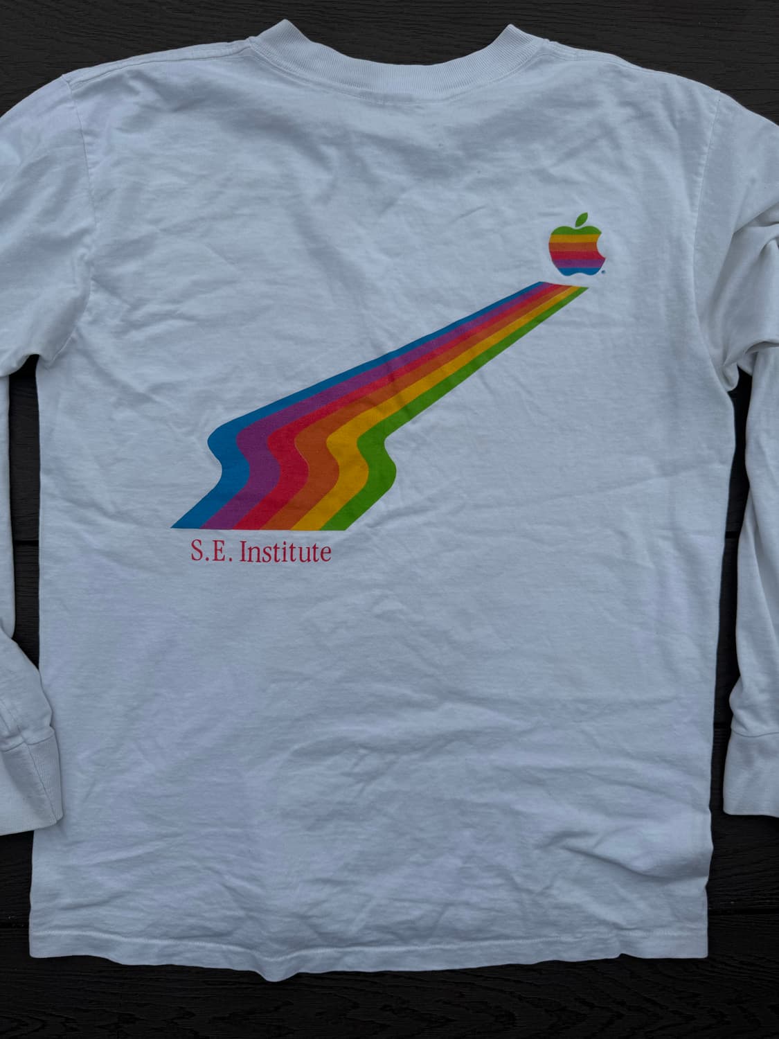 90s apple shirt 상품이미지3