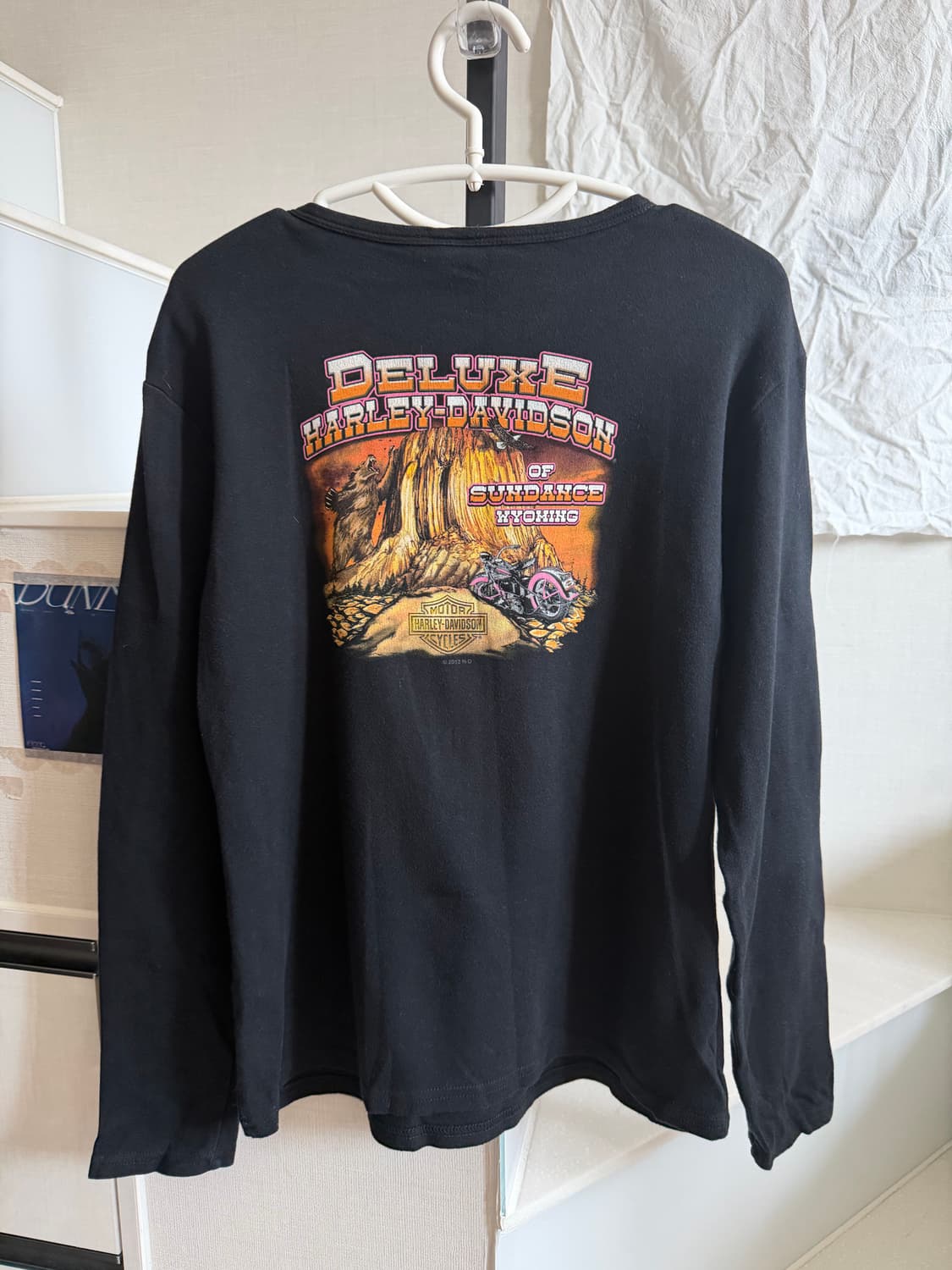 할리데이비슨 블랙 롱슬리브 상품이미지3