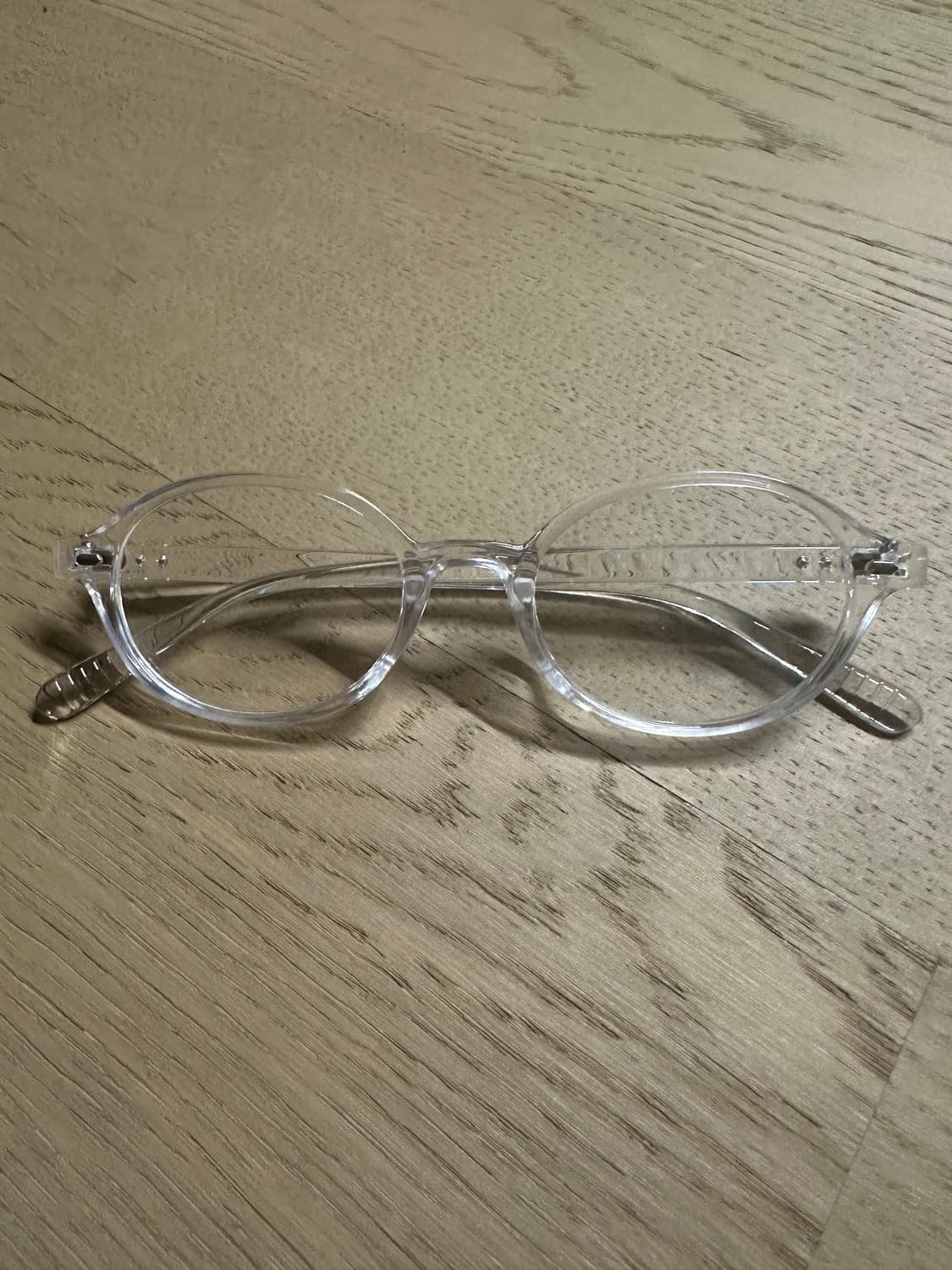 미우스타일 라운드 안경(투명) 상품이미지2