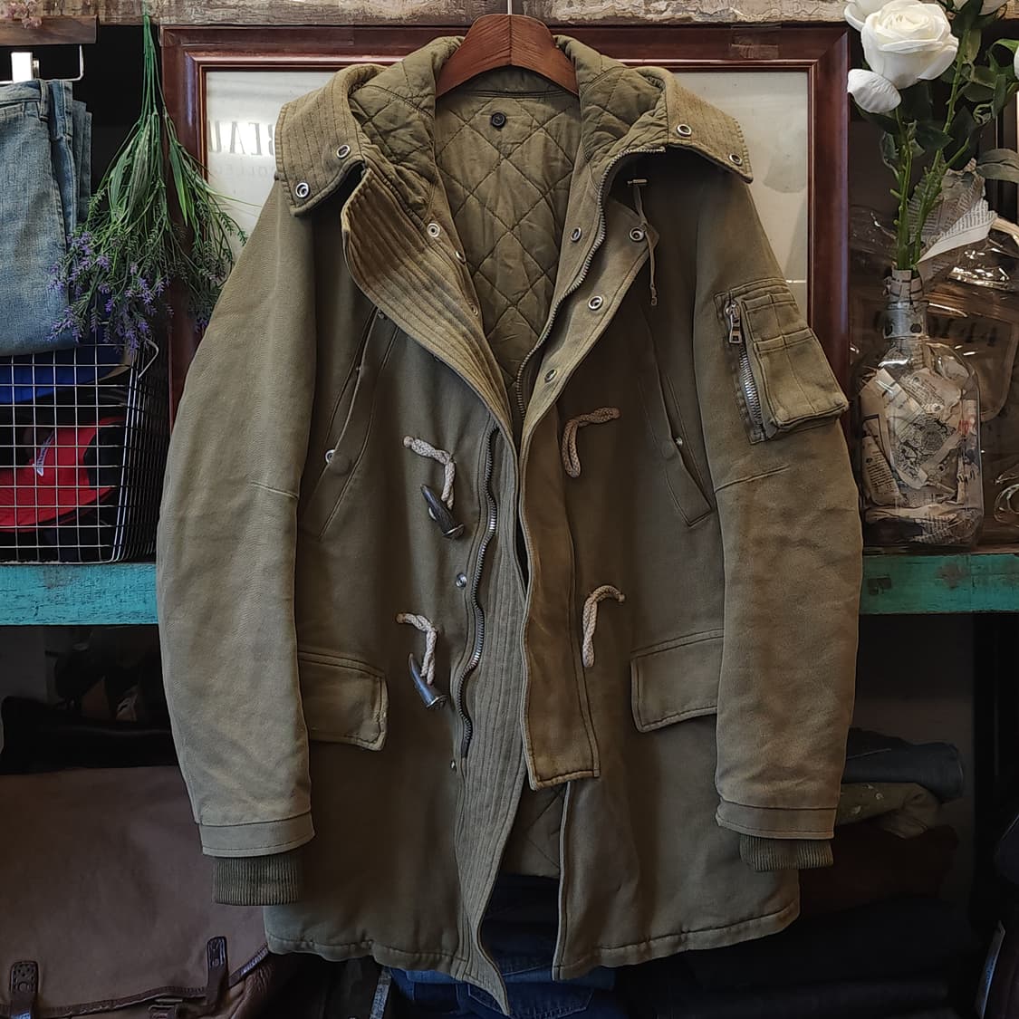 발망 라쿤 11fw n3b 더플코트 발망 데카르넹 M 상품이미지1