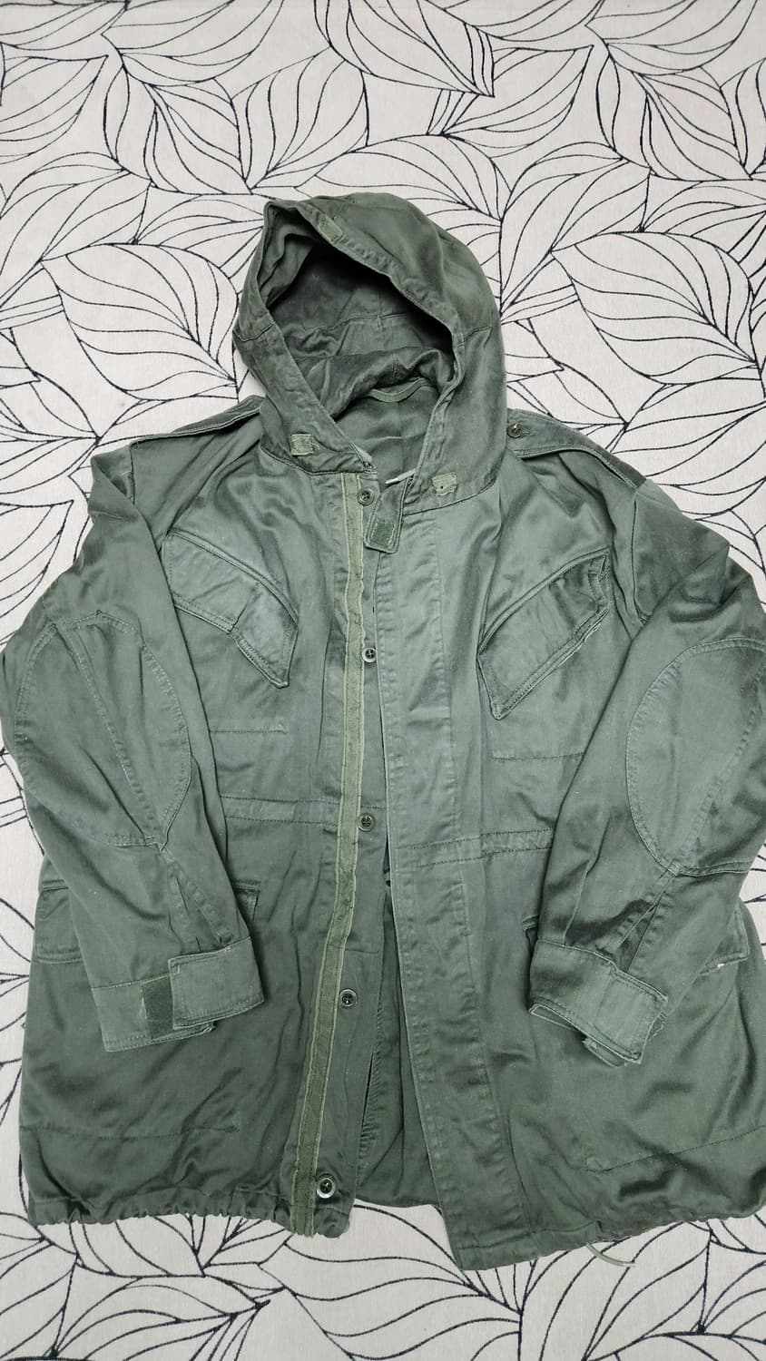 밀리터리야상 빈티지 70's OG  Belgian Army M64 105 상품이미지1