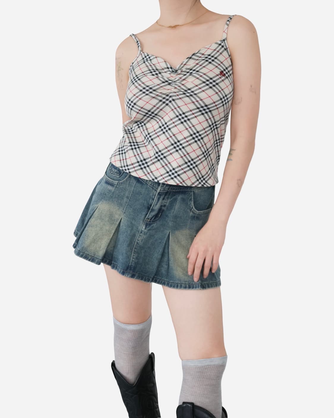 Burberry Vintage Check Sleeveless Top 상품이미지2