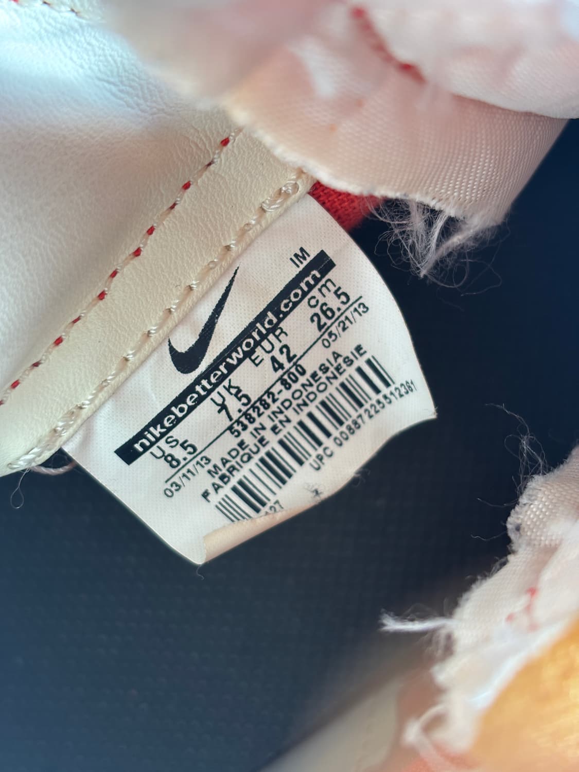 나이키 블레이저 빈티지 레드 265 상품이미지6