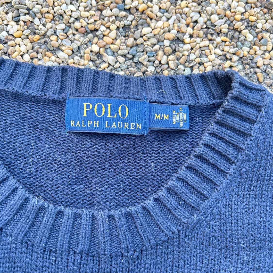 폴로 랄프로렌(polo ralph lauren) 네이비 코튼 니트 상품이미지4