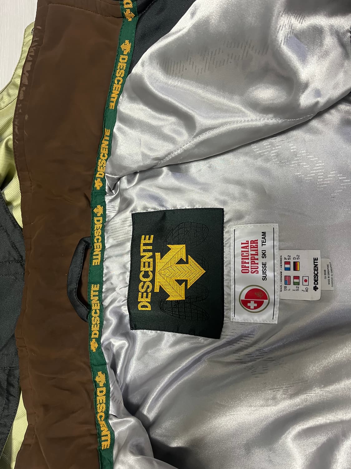 데상트 빈티지 스키점퍼 XL 상품이미지6