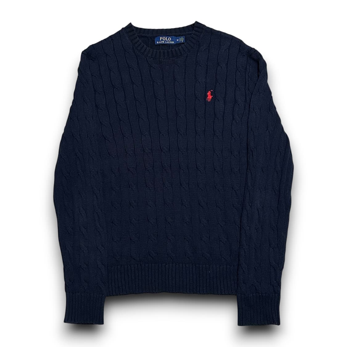 Polo Ralph Lauren 네이비 케이블 니트 상품이미지1