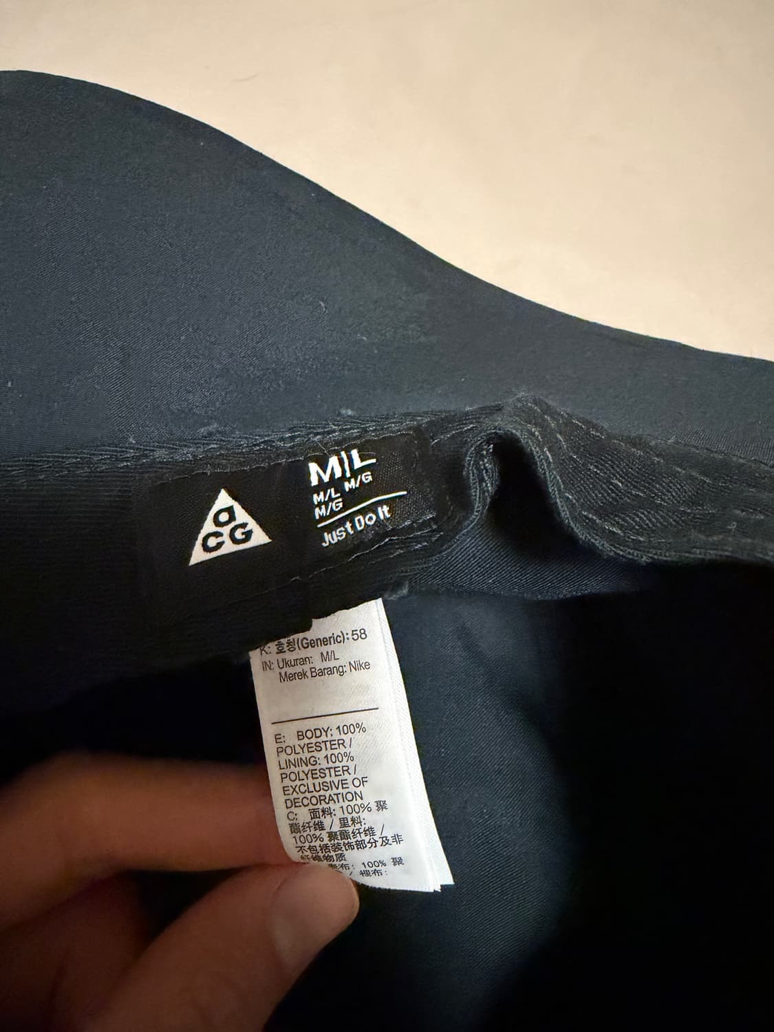 나이키 NRG ACG 버킷햇 블랙 M-L 상품이미지3