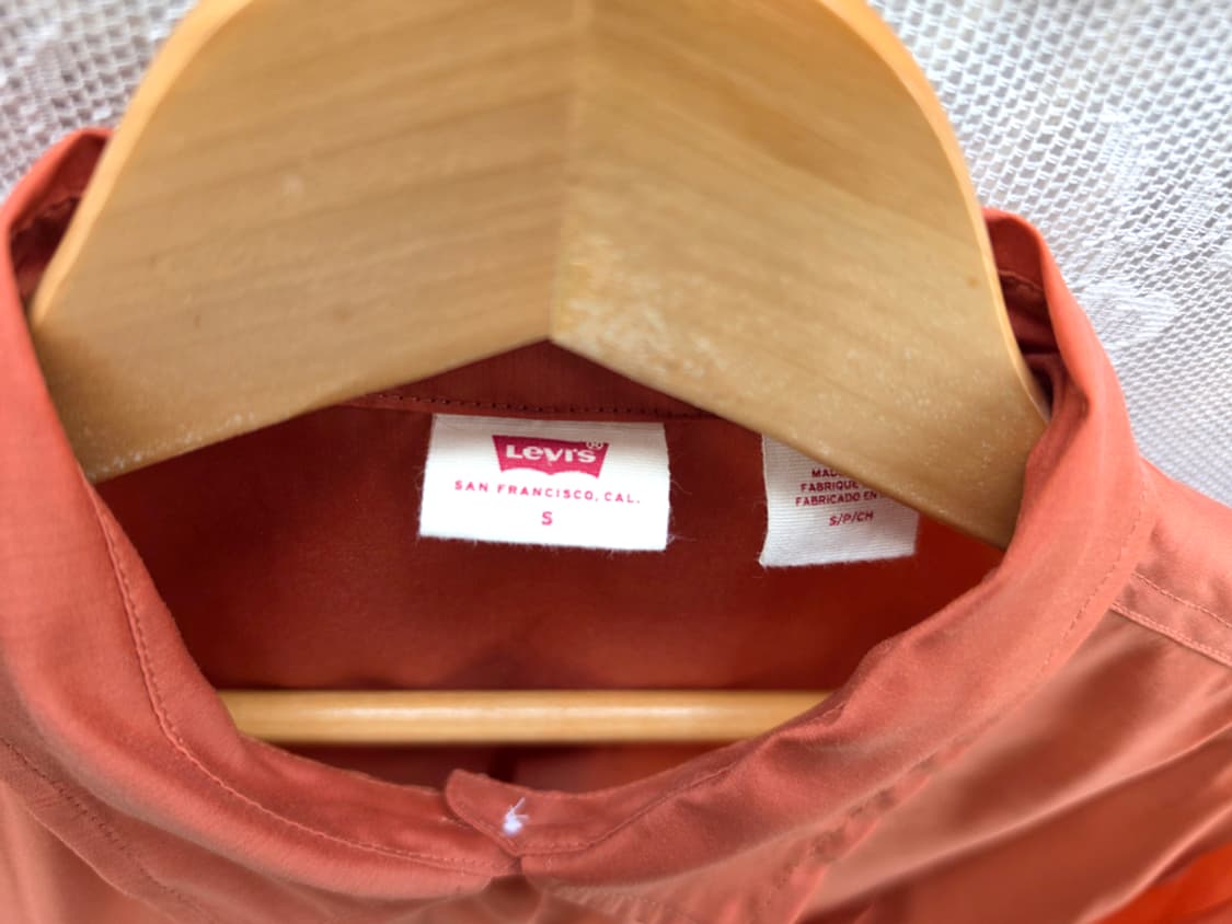 리바이스 투포켓 시스루 셔츠 상품이미지4