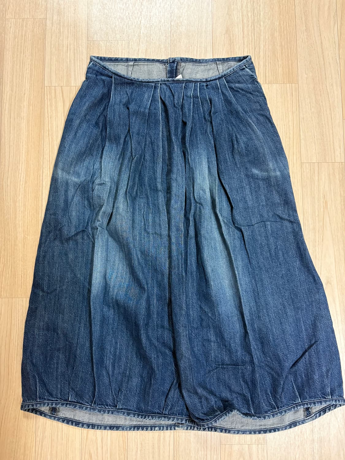 옴니갓 데님 벌룬 스커트 상품이미지1