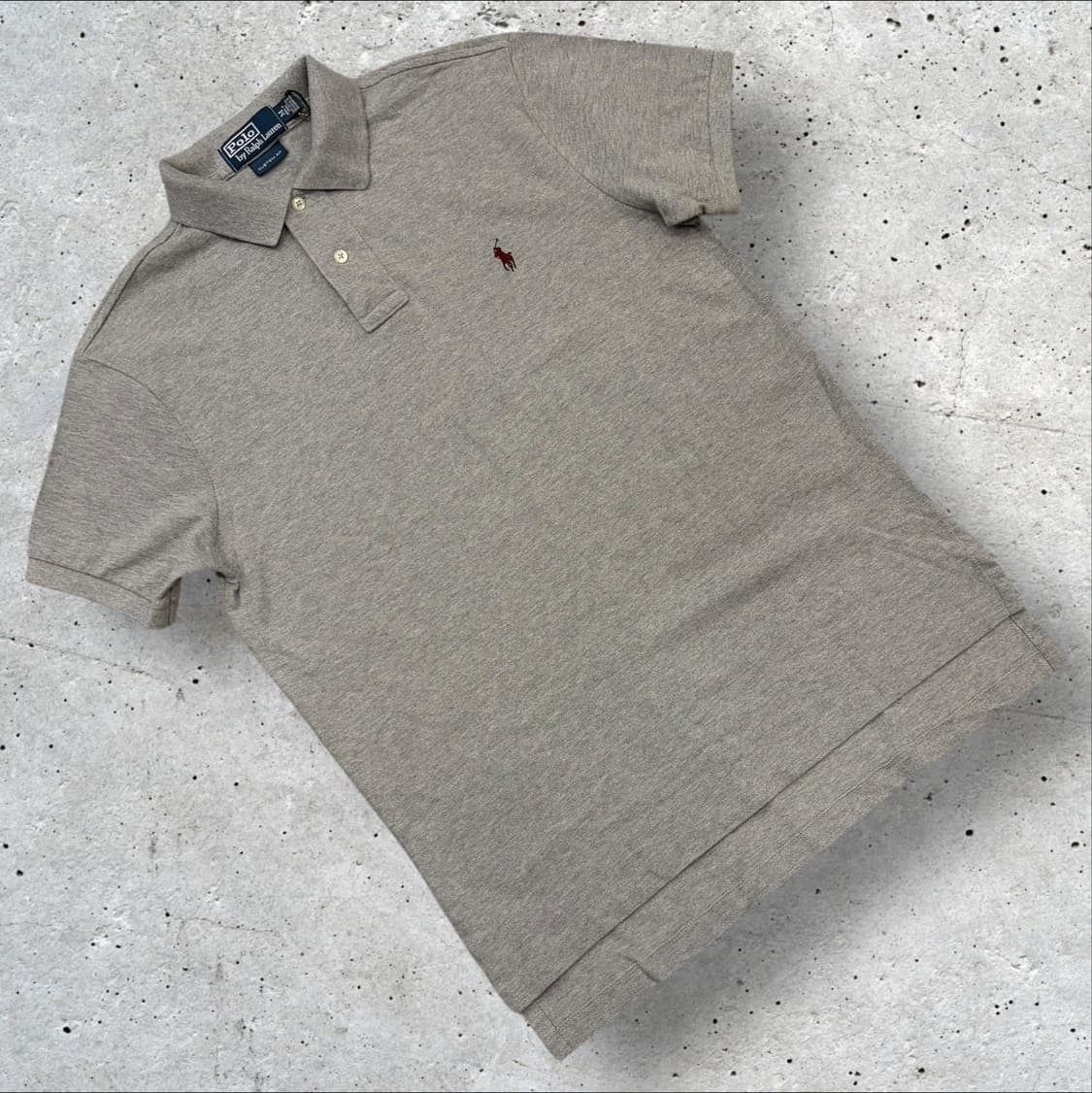 [M] 폴로 랄프로렌 그래이 반팔 카라티 C36 상품이미지1