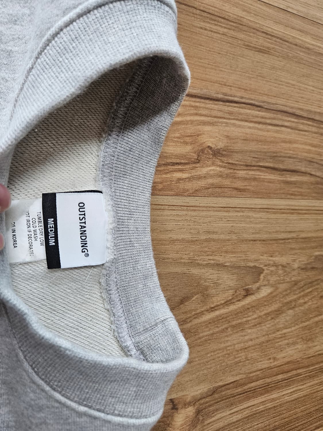 [M] 아웃스탠딩 맨투맨 두벌일괄 상품이미지3