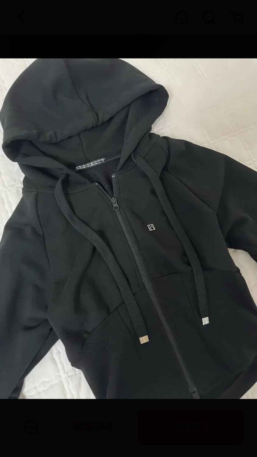 보헤미안서울 후드집업 CORSET HOOD ZIP-UP 상품이미지1