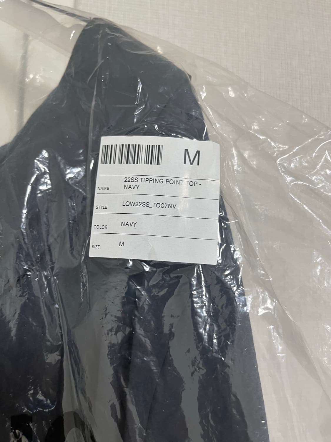 Low classic 로우클래식 티핑탑 네이비 새상품 상품이미지8