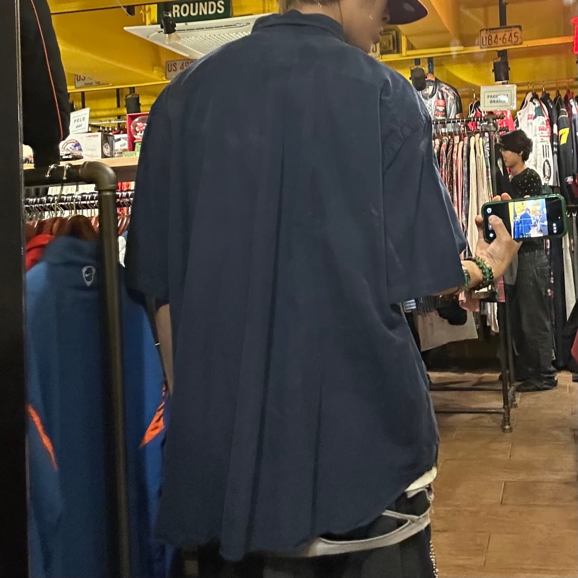 [HI] 폴로 랄프로렌 반팔 셔츠 네이비 상품이미지5