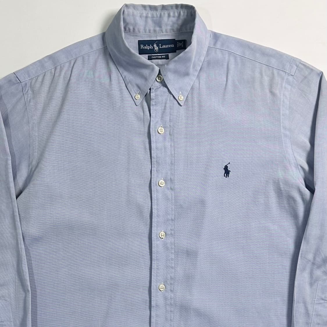  폴로 랄프로렌 소라색 포플린 셔츠 상품이미지2
