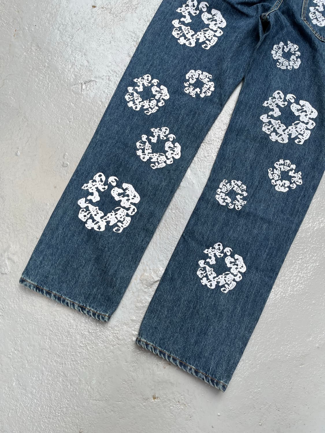 34) Vintage Flower Printing Jeans 상품이미지6