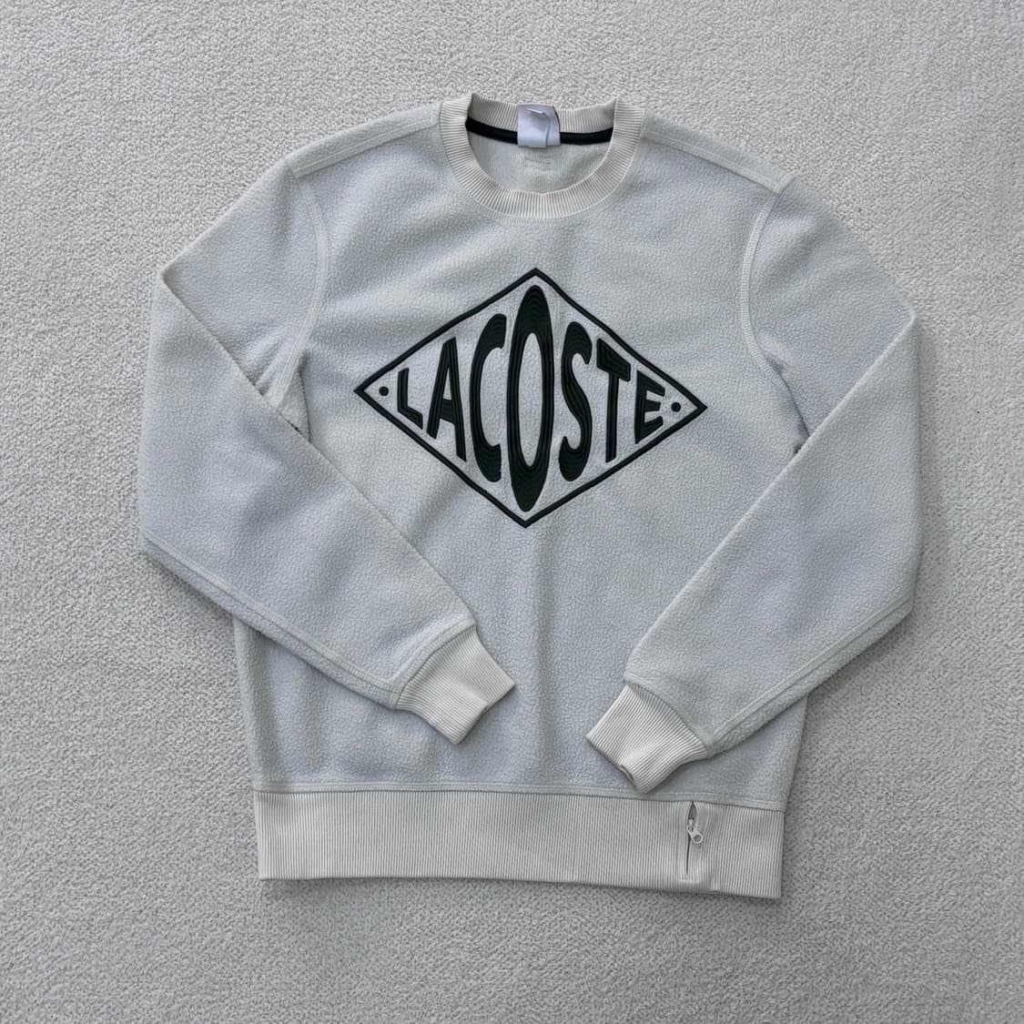 XS 라코스테 빅로고 맨투맨 티셔츠 0312E 상품이미지1