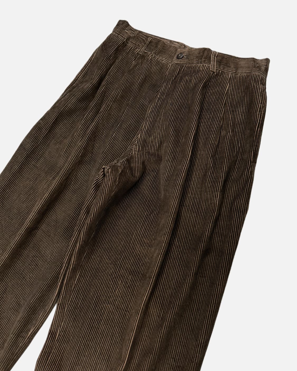 fade effect brown corduroy pants 상품이미지2