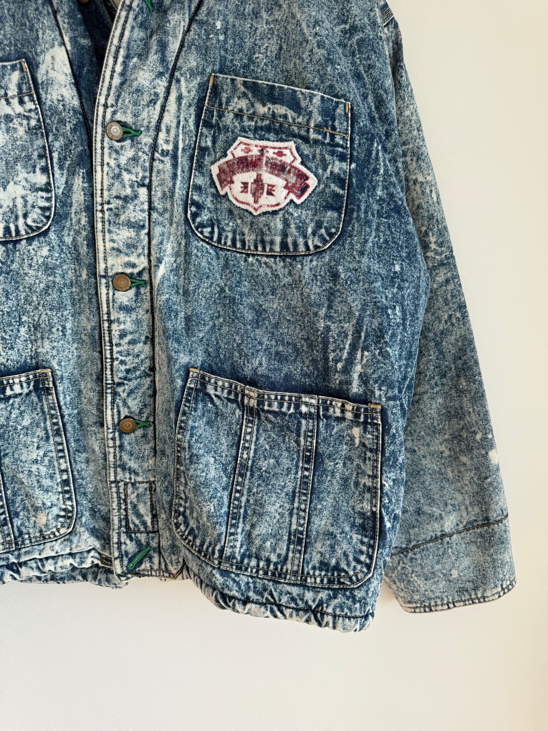 Pre owned 돌청 쉐르파 데님자켓 상품이미지3
