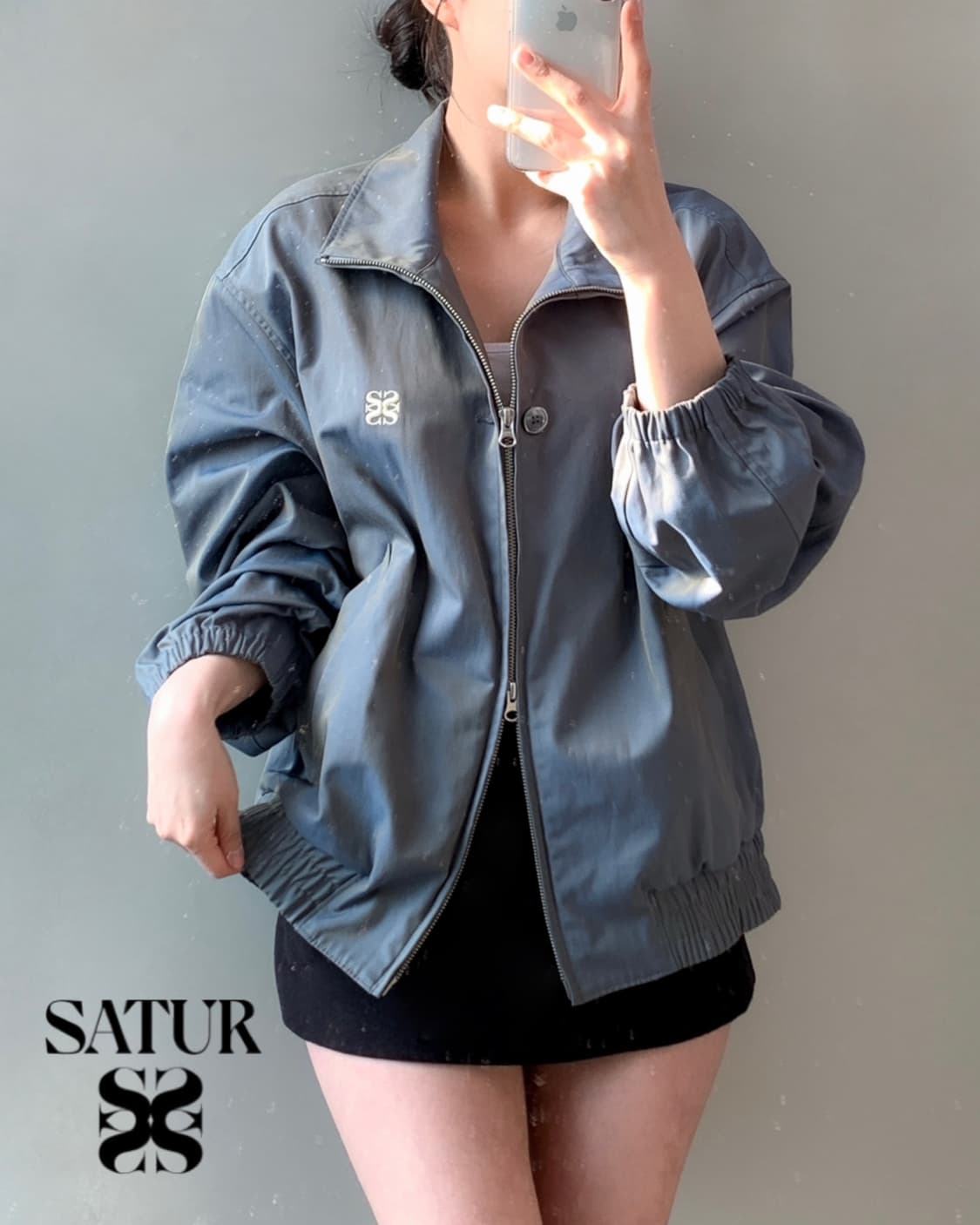 세터 레체 투톤 자켓 상품이미지2