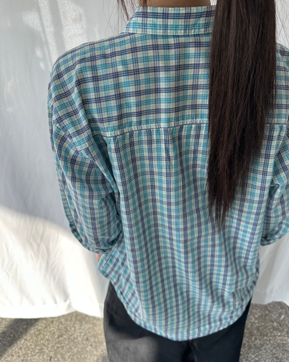 쿨 체크 셔츠  상품이미지5