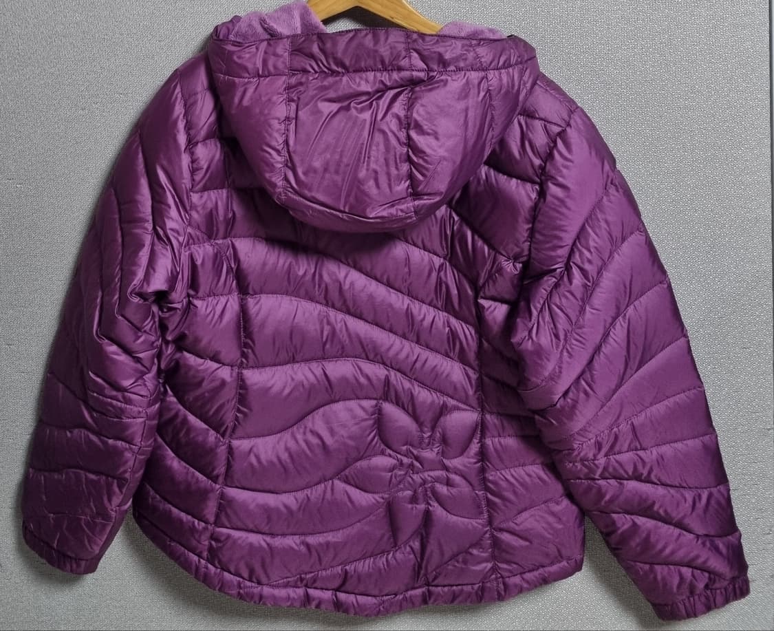 L (77) LLBEAN 엘엘빈 퍼플 구스다운 패딩 상품이미지2