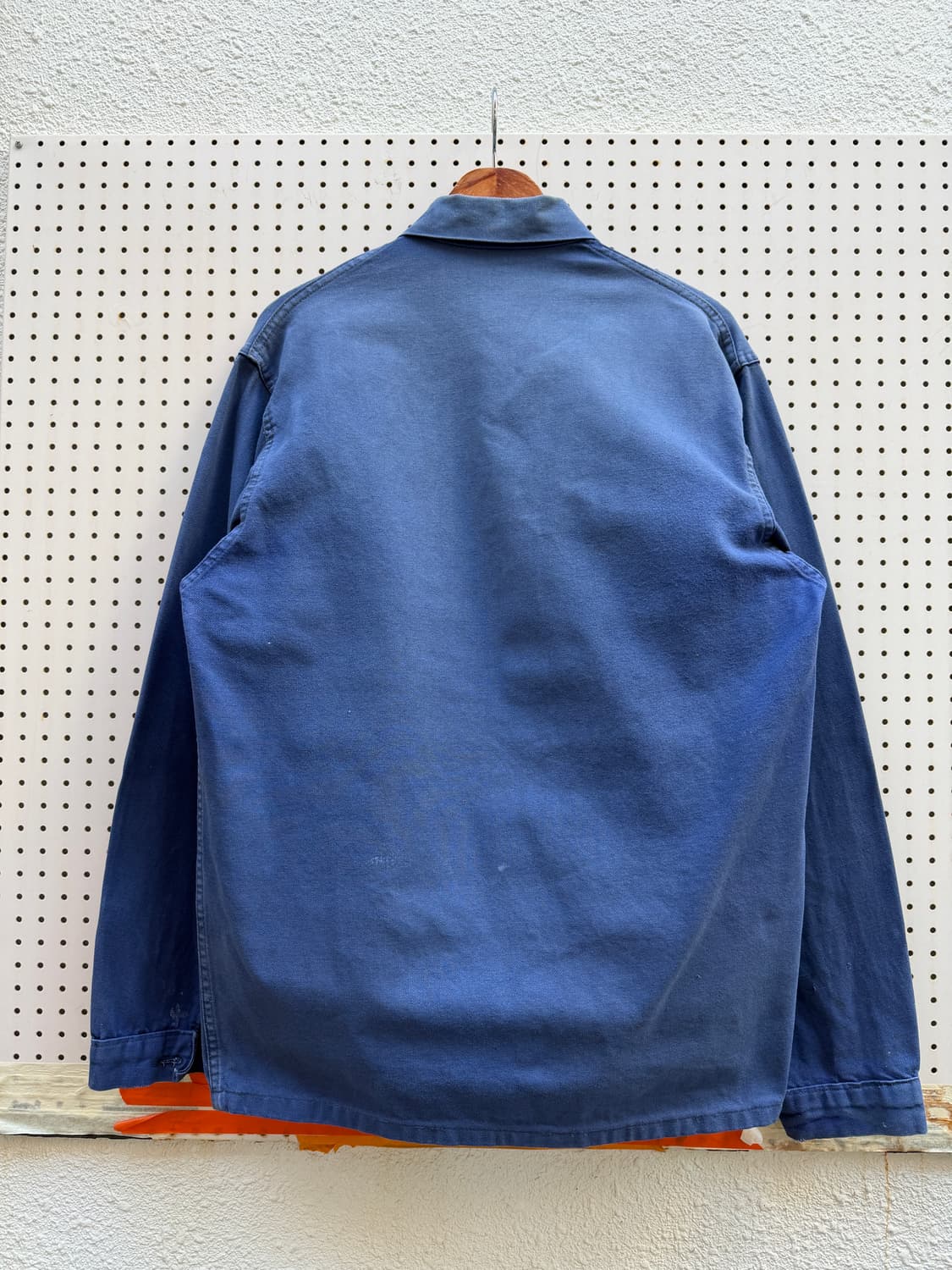 FADED WASHED BLUE OLD VINTAGE 프렌치워크자켓 상품이미지2