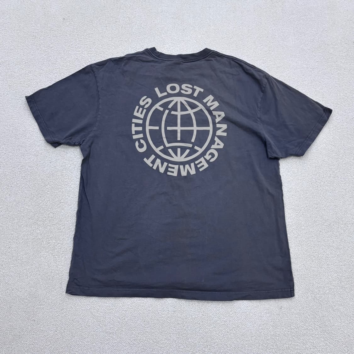 XXL 엘엠씨 차콜 반팔 티셔츠 0320E 상품이미지2