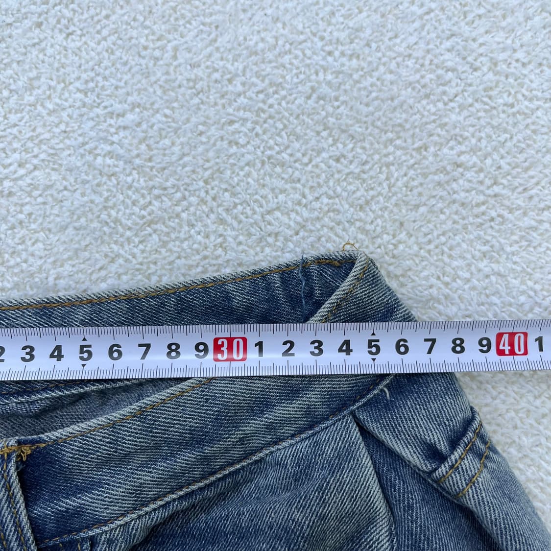 L 빈티지 버뮤다 데님 바지 0414M 상품이미지5