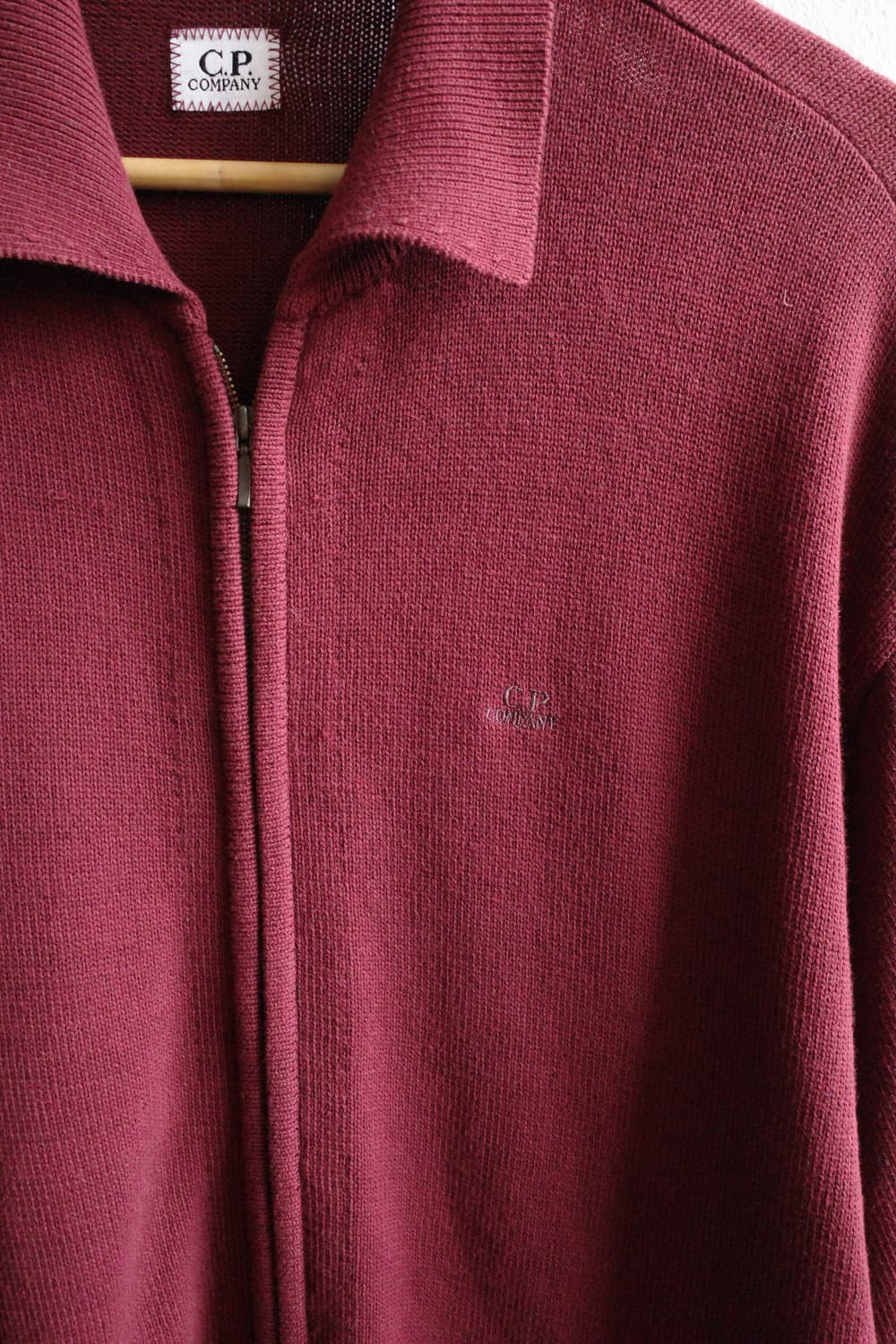 씨피컴퍼니 니트 집업 상품이미지4