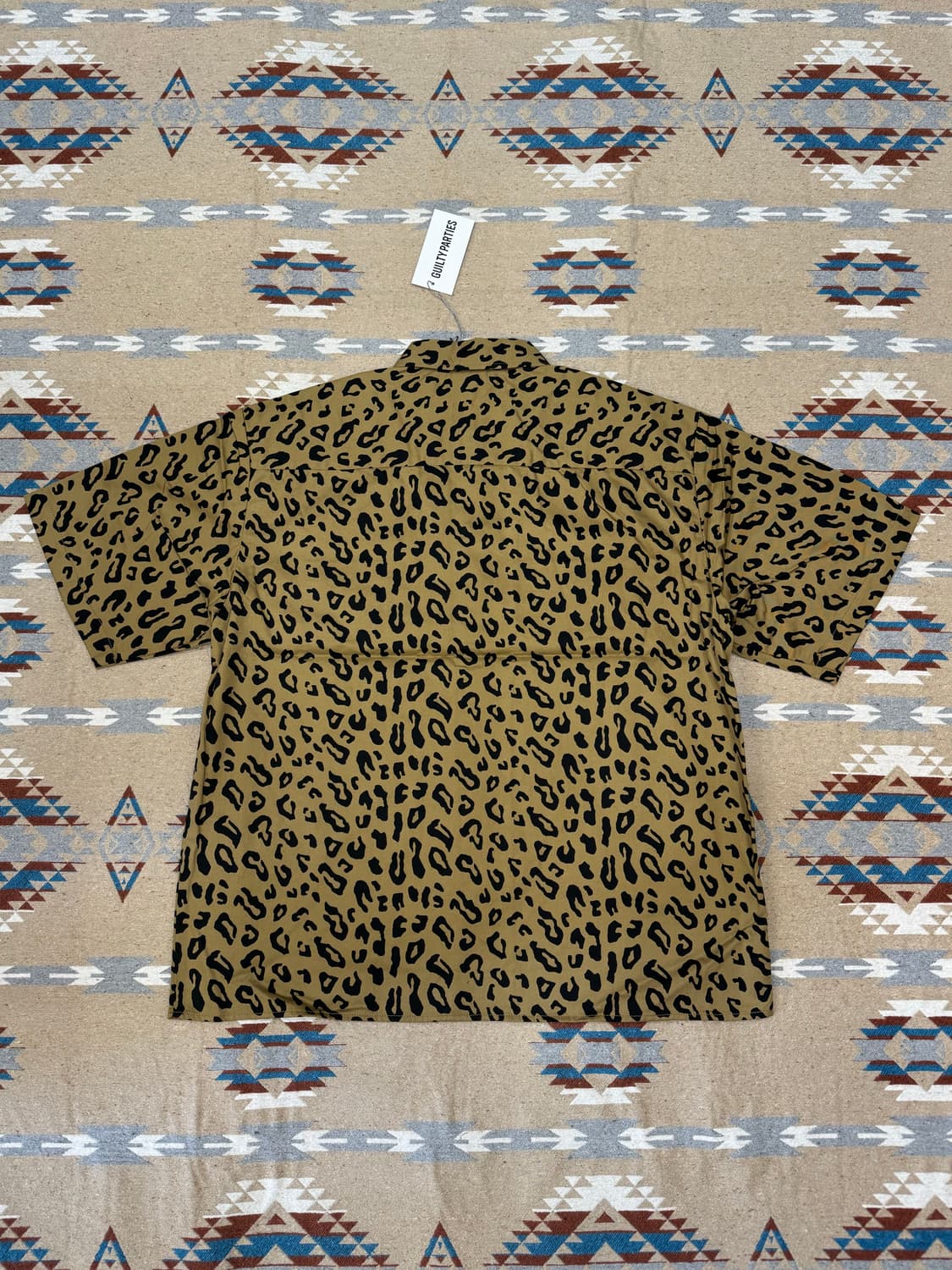 [M-XL] 와코마리아 x 디키즈 워크 셔츠 레오파드 (Type-2) 상품이미지7