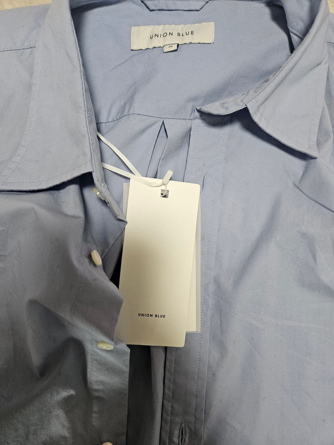 유니온블루 런드리셔츠 XL사이즈 판매합니다 상품이미지4