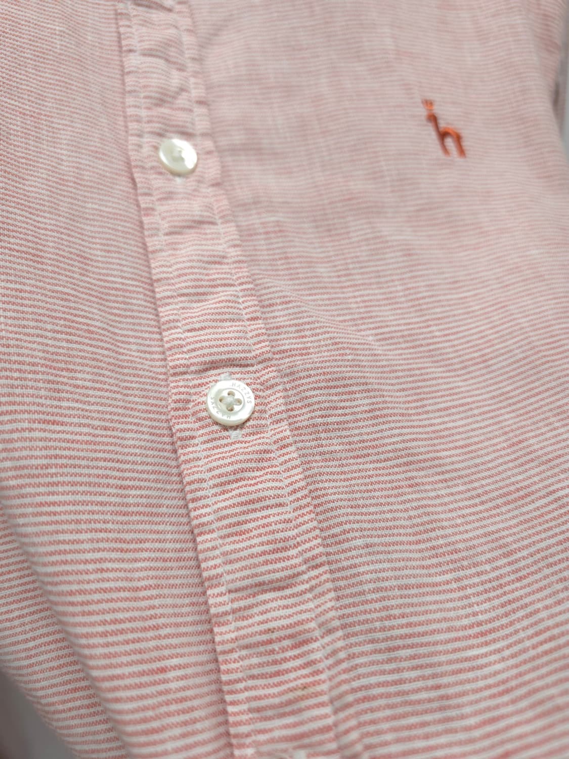 헤지스(HAZZYS) 린넨혼방 헨리넥 셔츠 (95~100) 상품이미지5