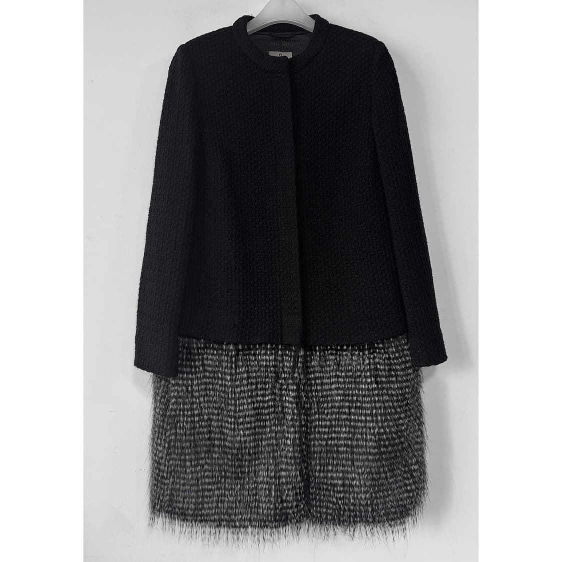 아이그너 텍스처 블록 트위드 코트 상품이미지1