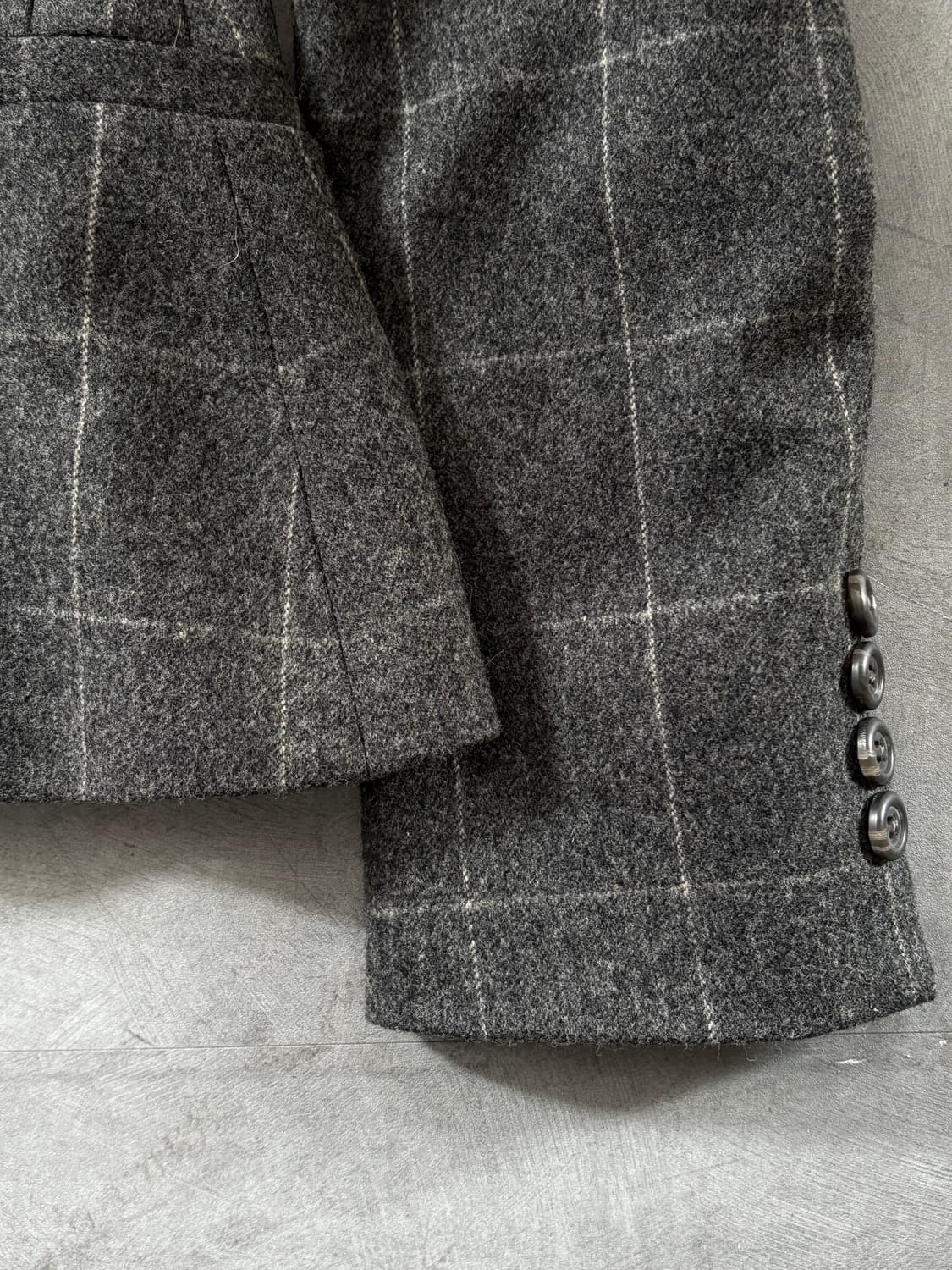 Ralph Lauren 랄프로렌 차콜 체크 울 블레이저 상품이미지8