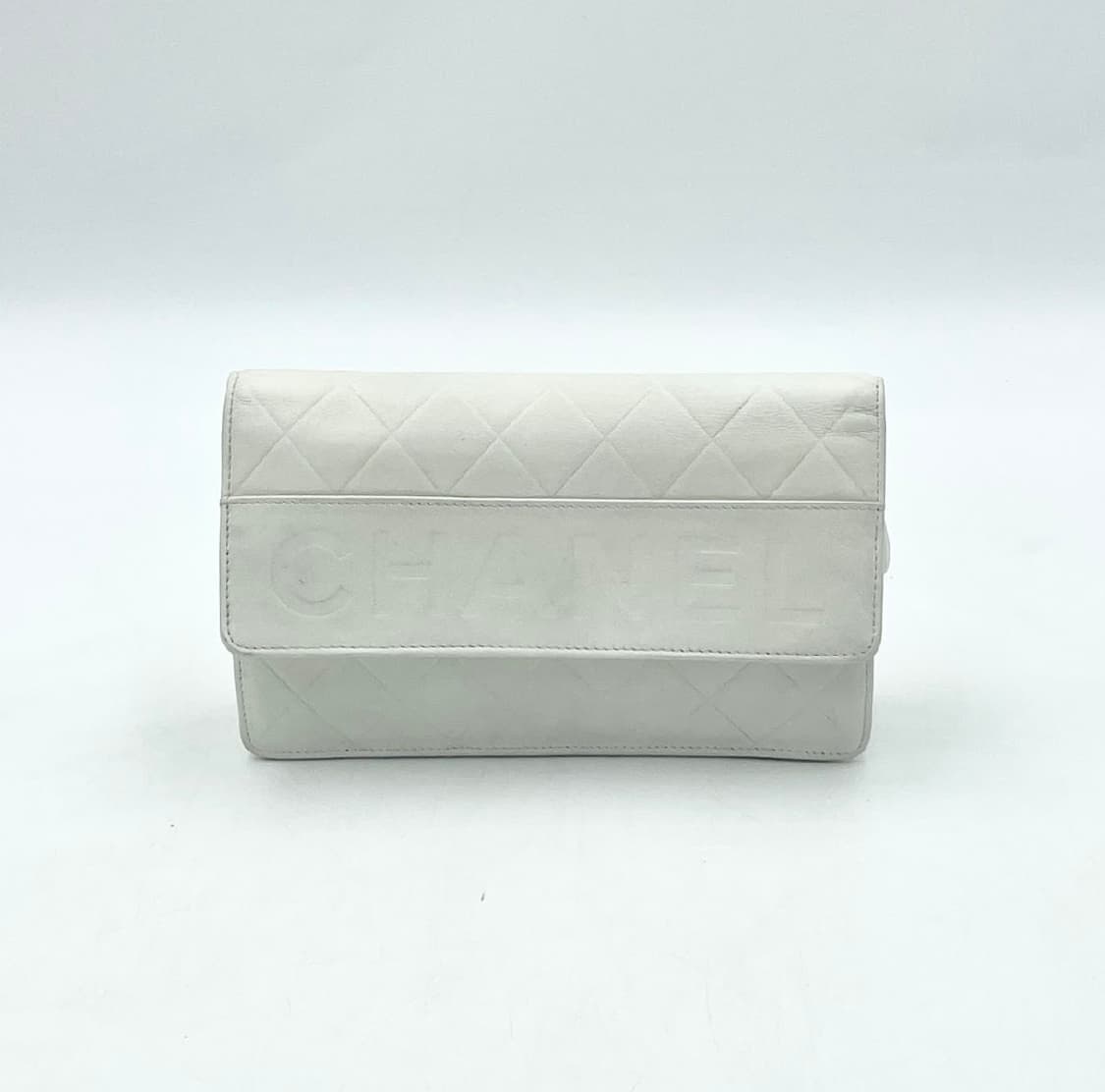 [정품/10번대] 샤넬 WOC 화이트 빈티지 상품이미지2